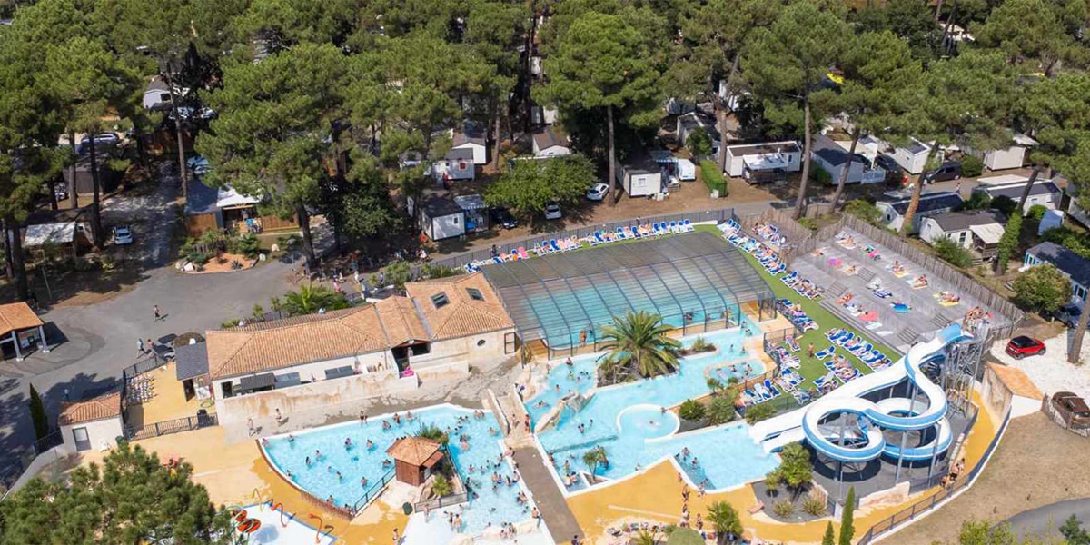 camping avec parc aquatique couvert charente maritime