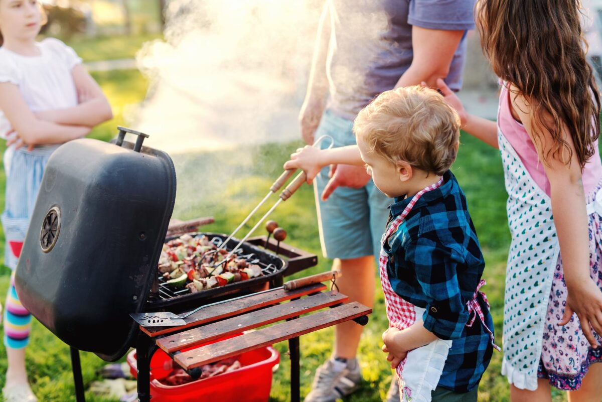 brulure barbecue enfant