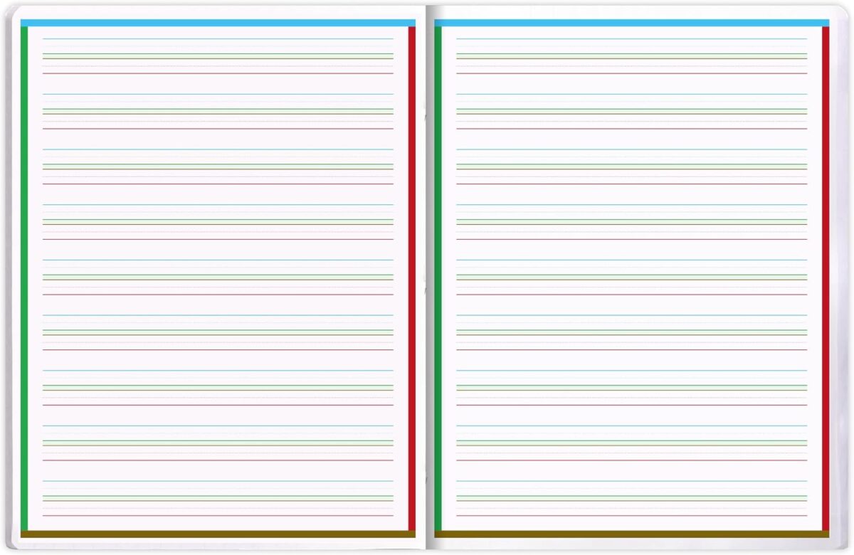cahier grand format enfant dys