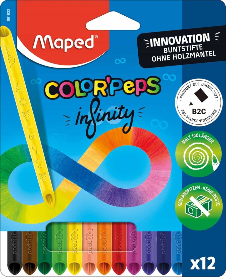 crayons de couleur zero déchet maped