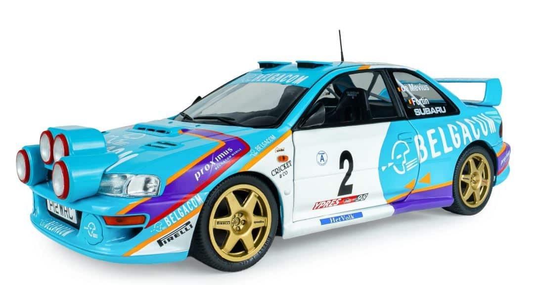 voiture de rallye miniature