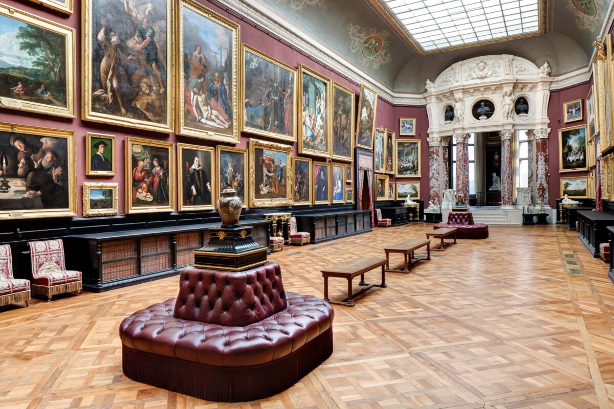 galerie de peintures chateau de chantilly