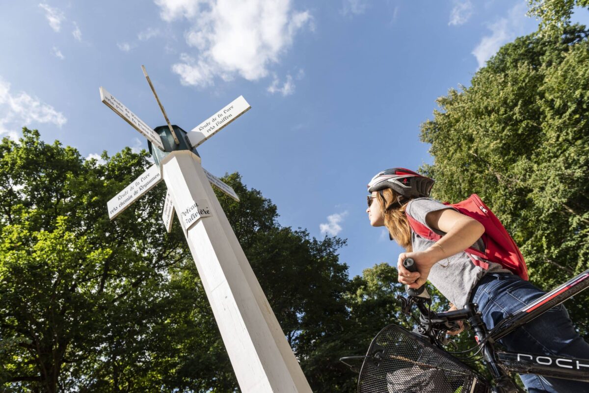 balade a velo en foret de chantilly