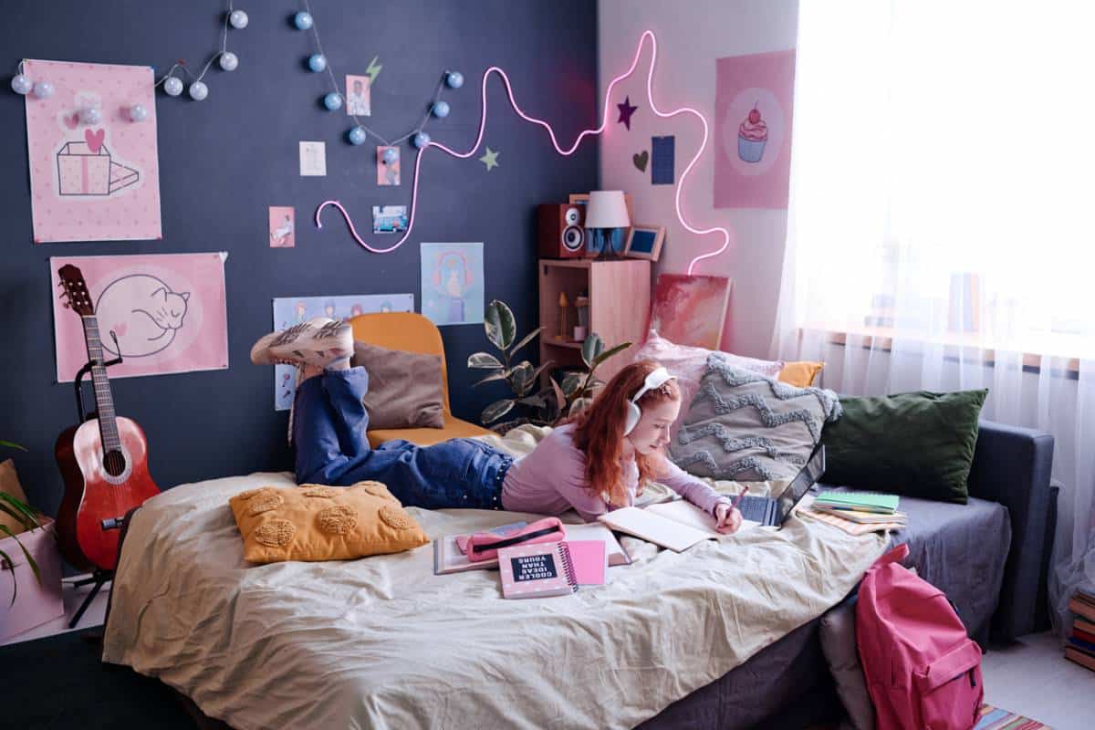 applique murale chambre ado ambiance