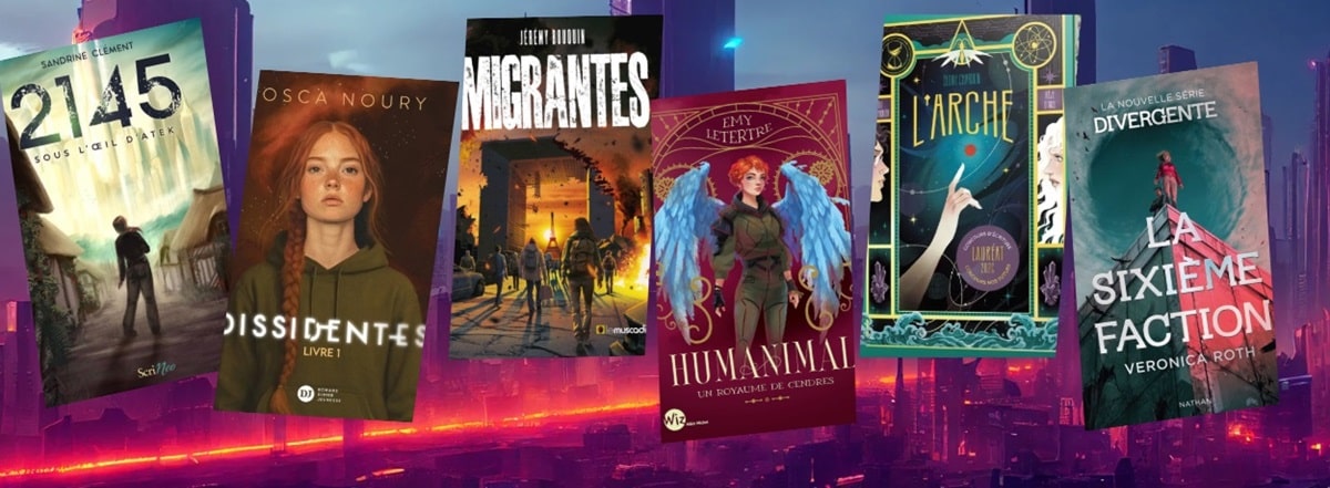 romans ado anticipation, science fiction, dystopie