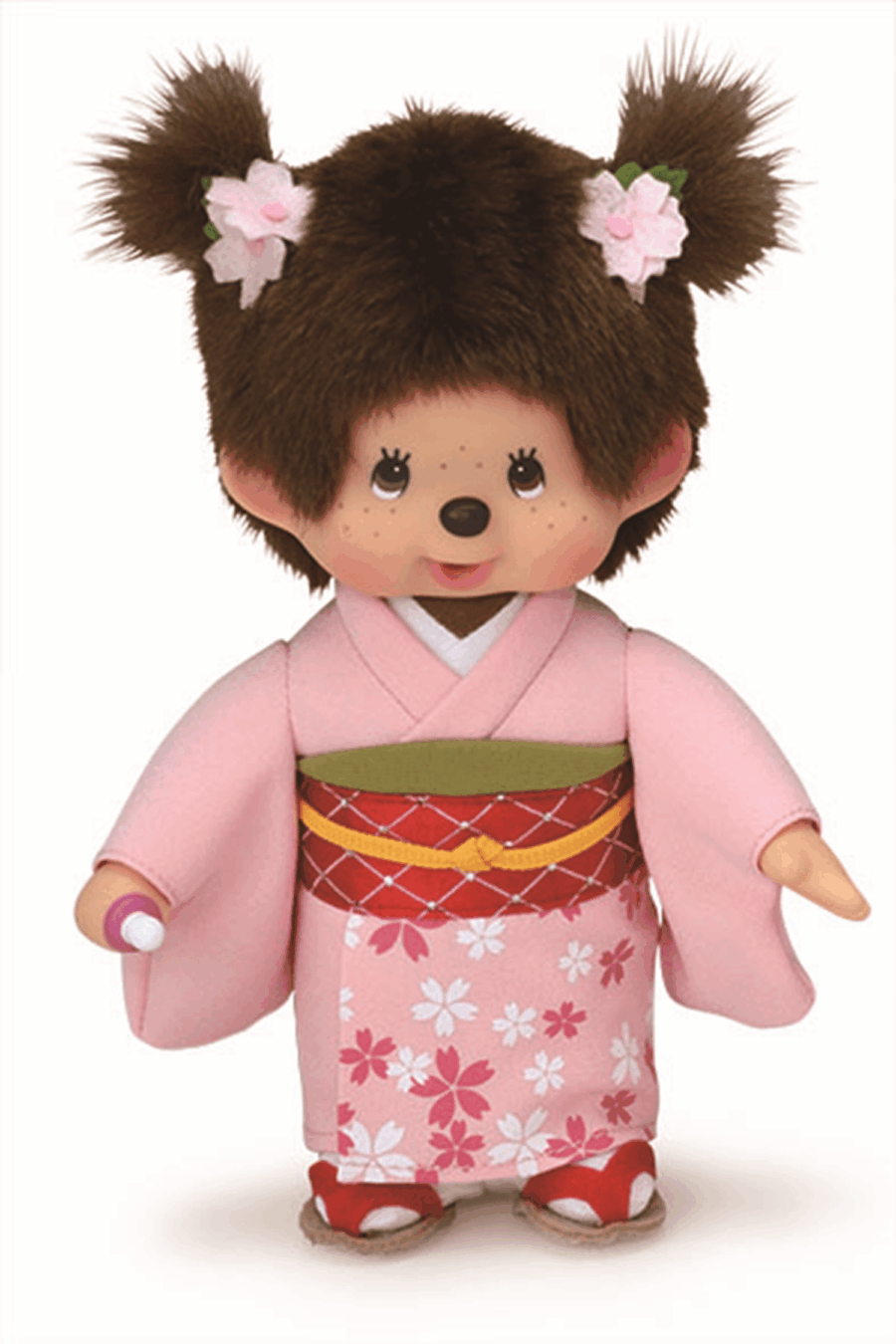 monchchichi kimono rose taille 20 cm