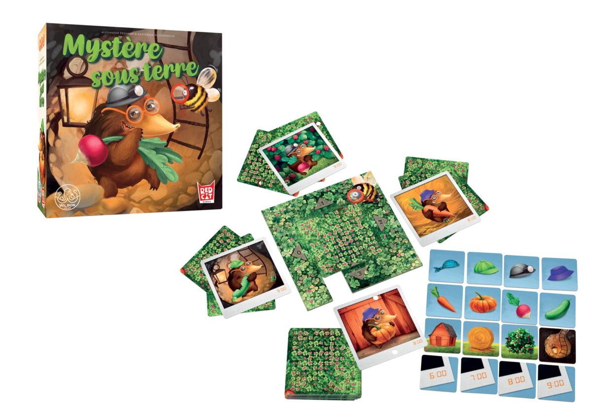 jeu mystère sous terre