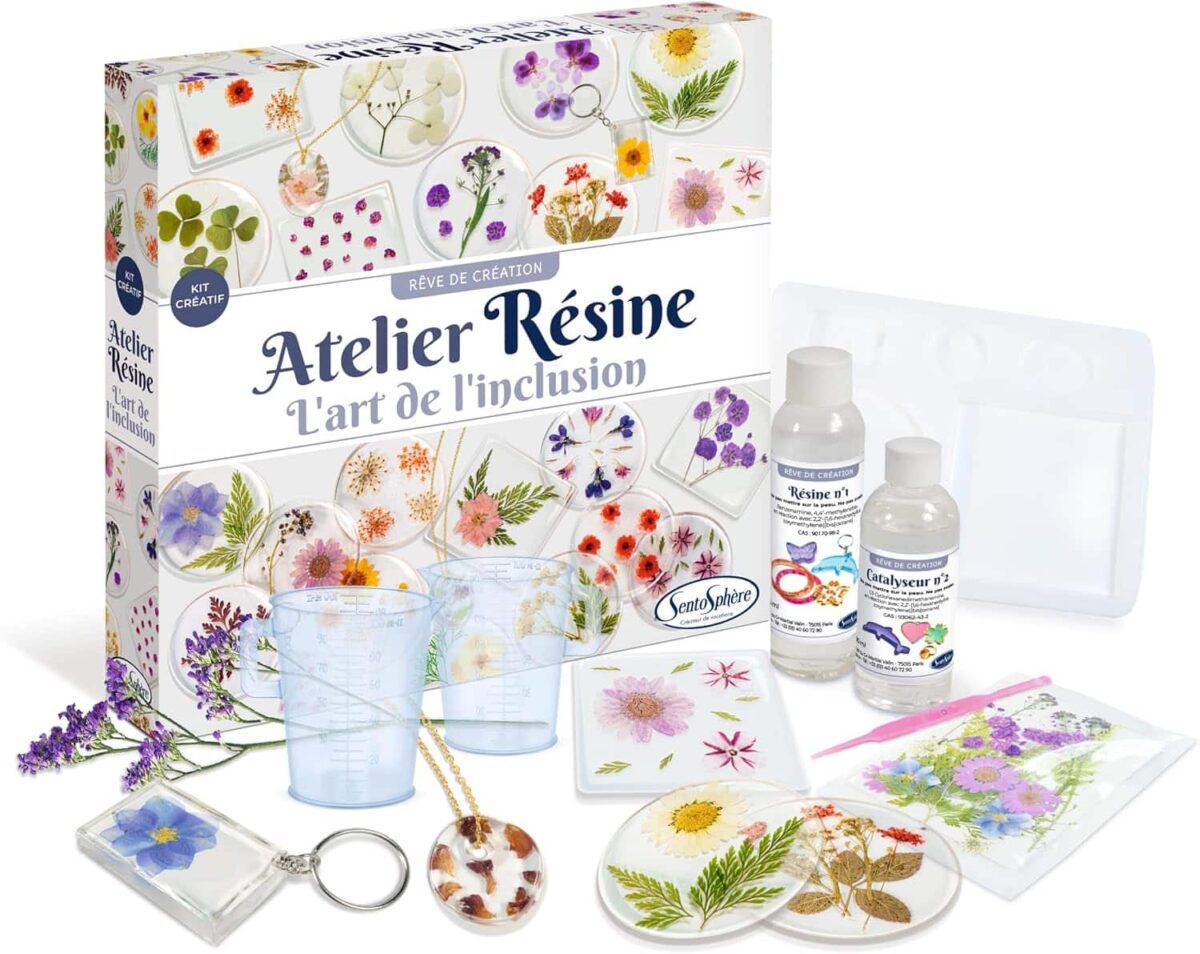 kit loisirs créatif atelier résine sentosphère