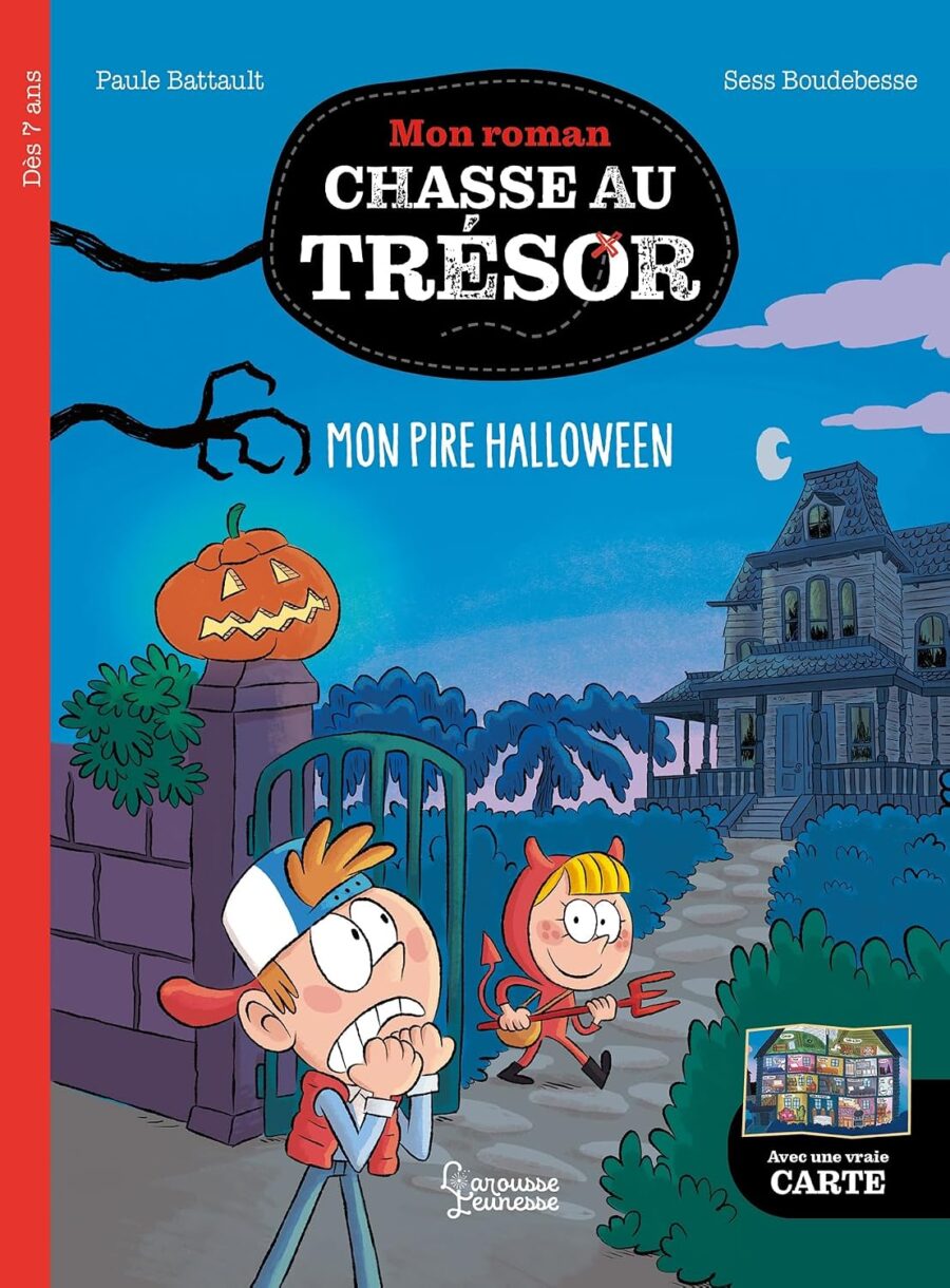 roman interactif 7 ans, mon pire halloween, larousse avis