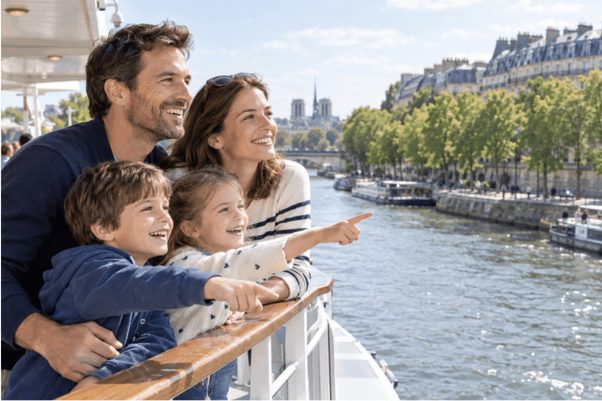 crosière sur la seine en famille paris