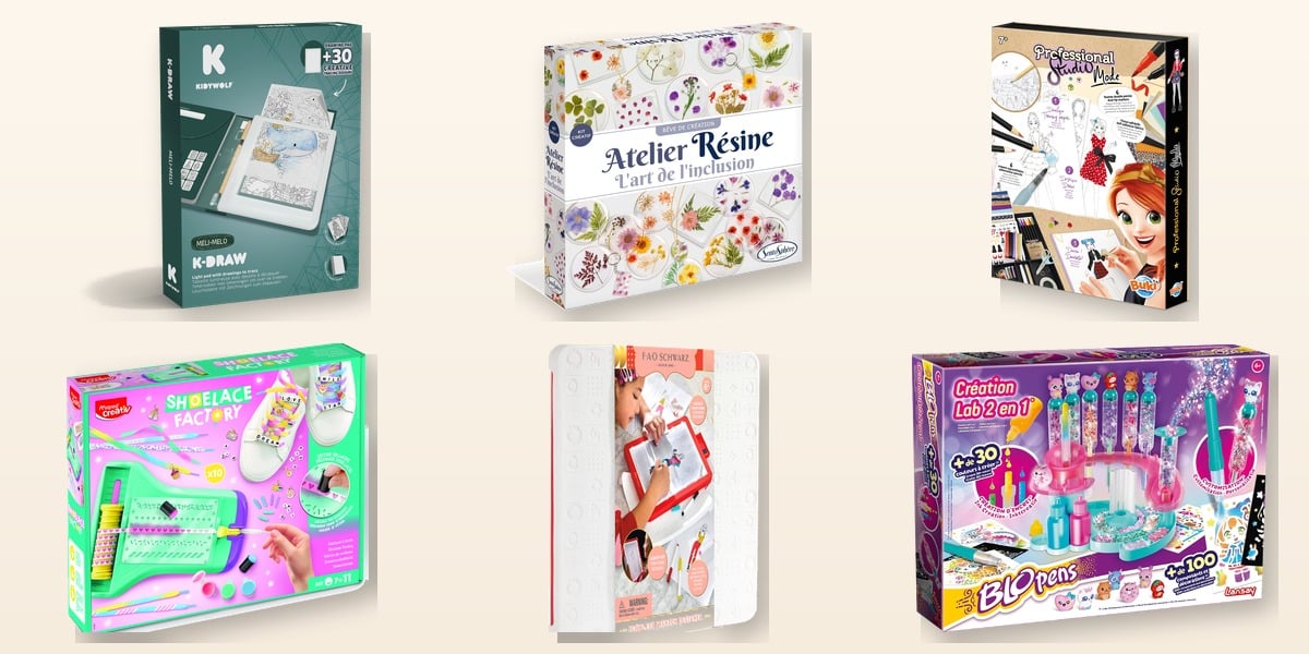 idées cadeaux loisirs créatifs enfant