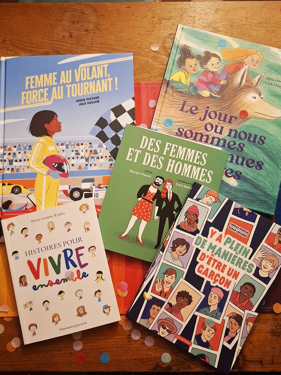 livres enfants sur l'égalité filles garçons sélection mafamillezen