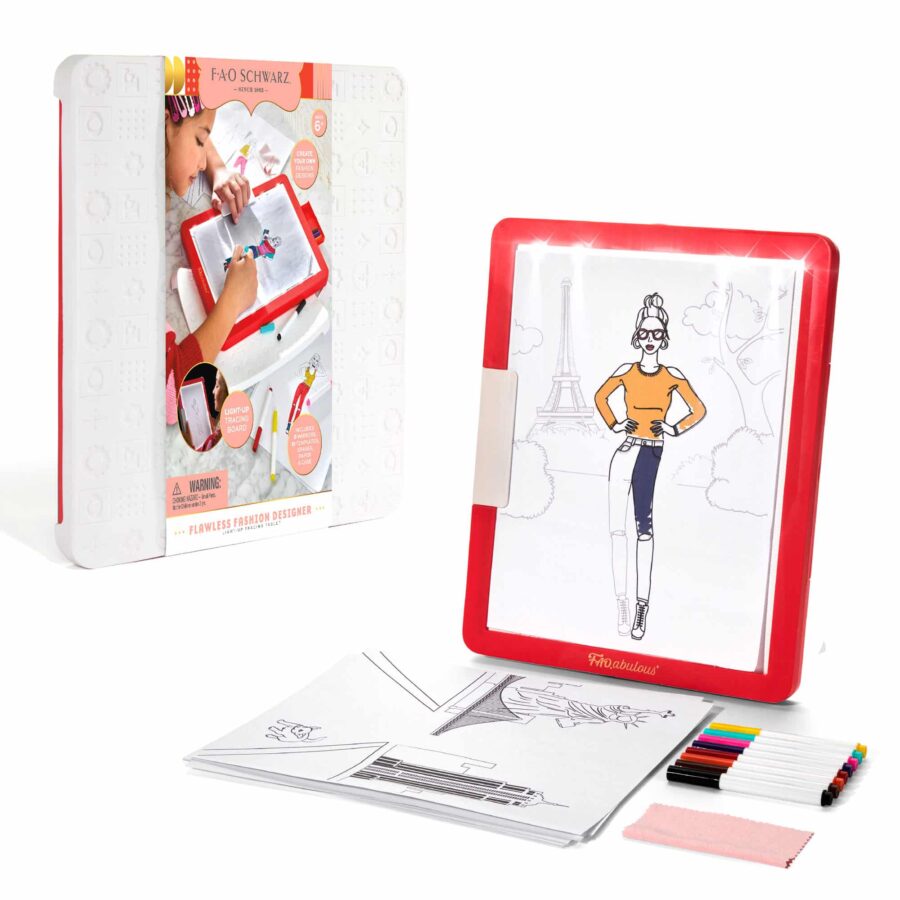 tablette lumineuse création stylisme pour enfant FAO Schwarz